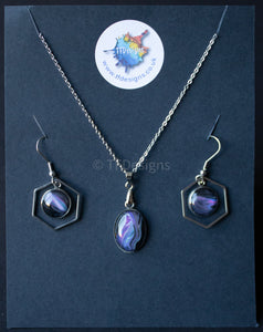 Handmade pendant and earring sets. Various styles available.