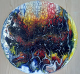 Abstract Ceramic Sea Plate