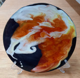 Abstract Ceramic Plate